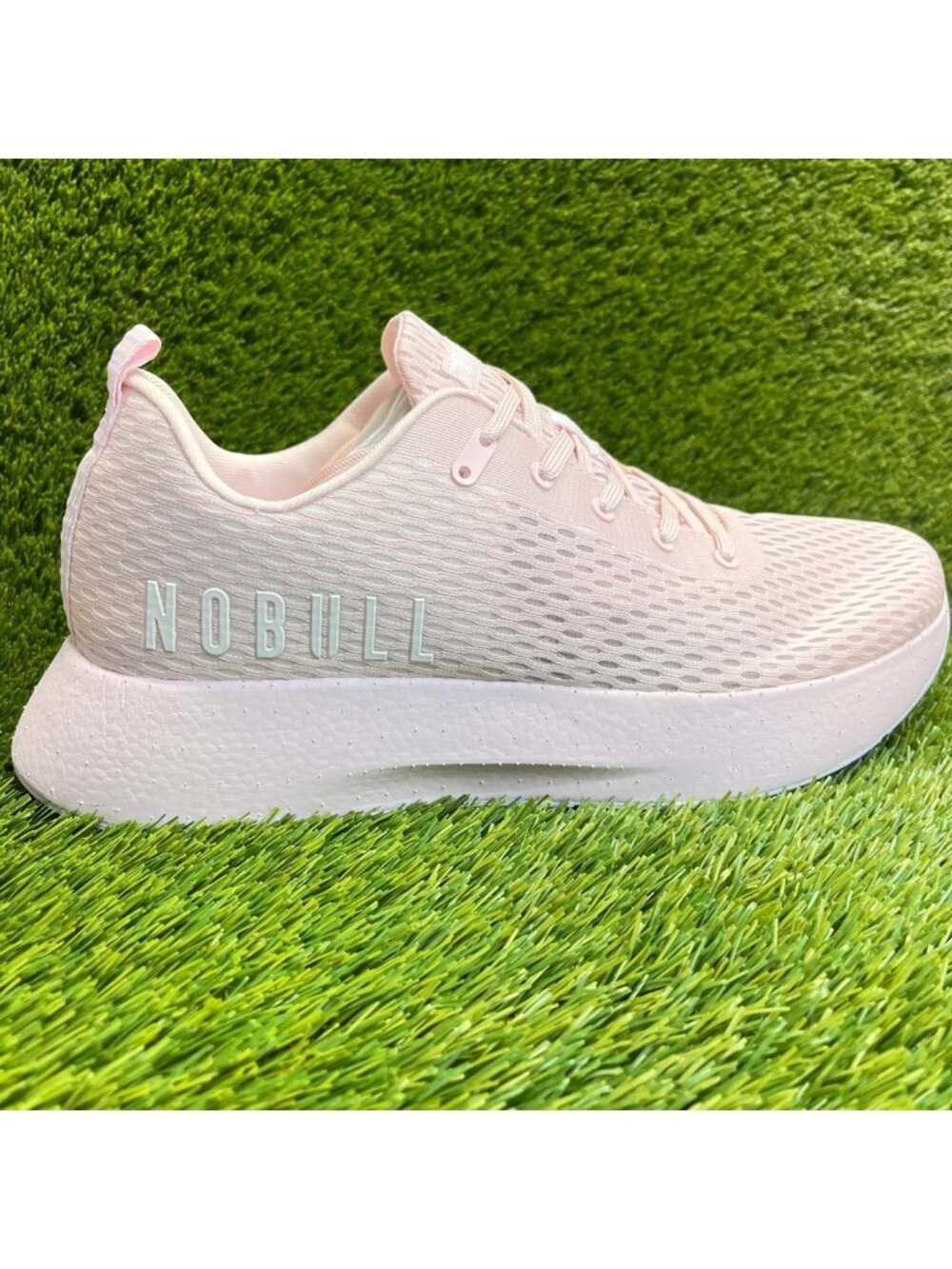 Nobull Journey Mens Size 15 Pink Athletic Running Cross‎ Training Shoes Sneakers